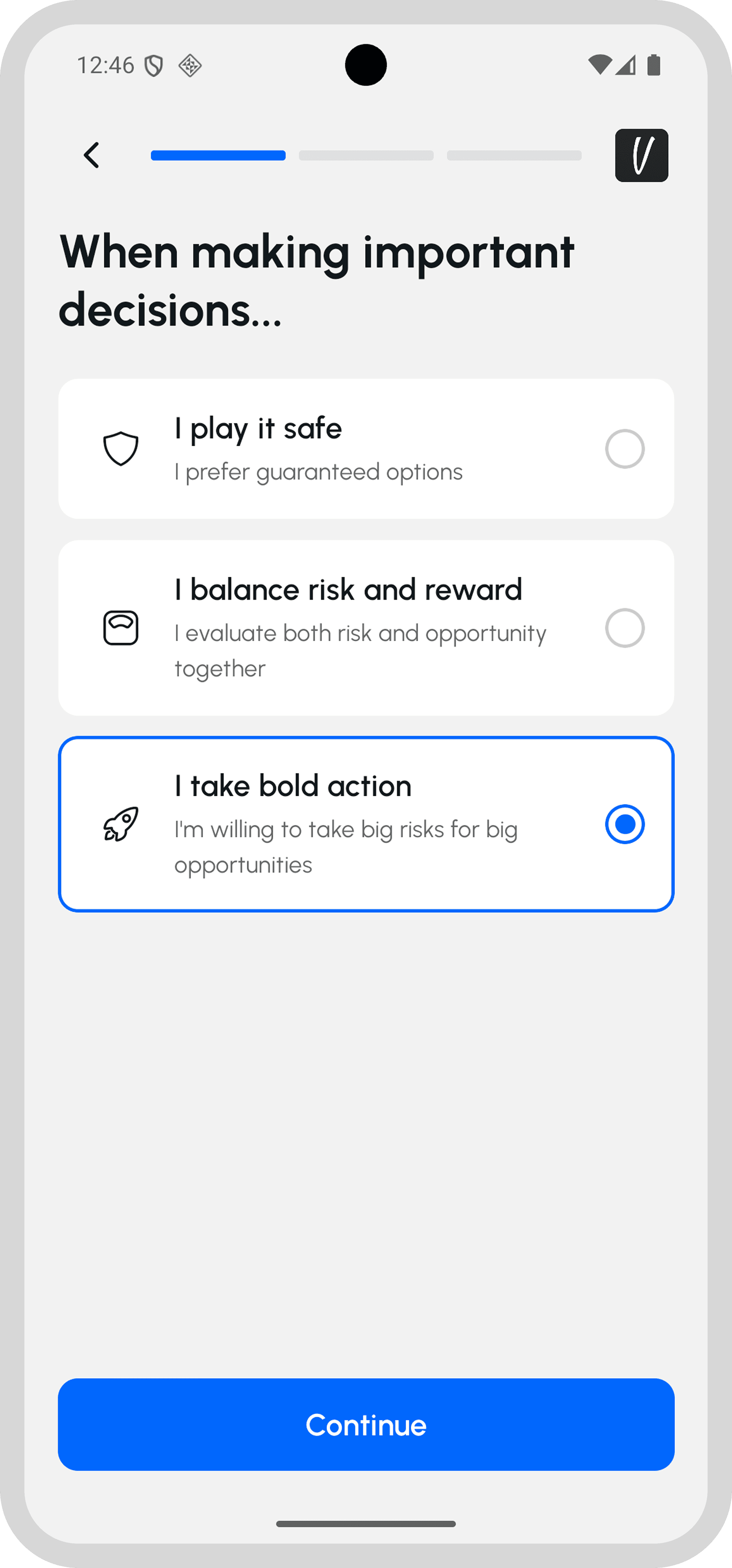 Verdict profile — Tailored to how you think